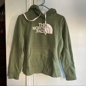 Green North Face Hoodie